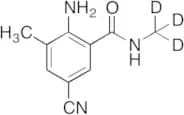 2-amino-5-cyano-3-methyl-N-(methyl-d3)-Benzamide