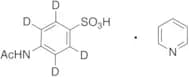 4-Acetamidobenzenesulfonic Acid-d4 Pyridine (Major)