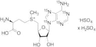 S-[5'-Adenosyl(15N5)]-L-methionine Sulfate Salt (Mixture of Diastereomers)