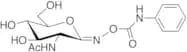 O-(2-Acetamido-2-deoxy-D-glucopyranosylidene)amino N-Phenylcarbamate