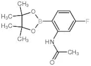 2-Acetamido-4-fluorophenylboronic Acid Pinacol Ester
