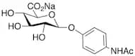 4-Acetamidophenyl β-D-Glucuronide Sodium Salt