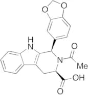 (1R,​3R)​-2-Aacetyl-​1-​(1,​3-​benzodioxol-​5-​yl)​-​2,​3,​4,​9-​tetrahydro-​1H-​pyrido[3,​4-​b]​i…