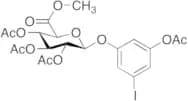 3-(Acetyloxy)-5-iodophenol-2’,3’,4’-tri-O-acetyl-β-D-glucuronide Methyl Ester