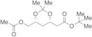 (4S,6R)-6-(Acetoxymethyl)-2,2-dimethyl-1,3-dioxane-4-acetic Acid tert-Butyl Ester