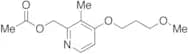 2-Acetyloxymethyl-3-methyl-4-(methoxypropoxy)pyridine