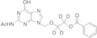 N2-Acetyl Acyclovir Benzoate-d4