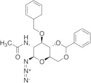 2-Acetamido-3-O-benzyl-4,6-O-benzylidene-2-deoxy-β-D-glucopyranosyl Azide