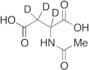 N-Acetyl-D,L-Aspartic Acid 2,3,3-D3