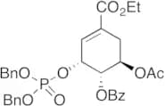 (1S,2R,6R)-6-Acetoxy-2-((bis(benzyloxy)phosphoryl)oxy)-4-(ethoxycarbonyl)cyclohex-3-en-1-yl Benzoa…