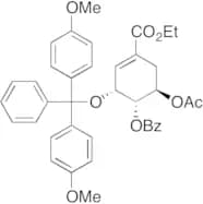 (1S,2R,6R)-6-Acetoxy-2-(bis(4-methoxyphenyl)(phenyl)methoxy)-4-(ethoxycarbonyl)cyclohex-3-en-1-yl …
