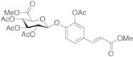 3-O-Acetyl Caffeic Acid Methyl Ester 4-O-(Tri-O-acetyl-β-D-glucuronic Acid Methyl Ester)