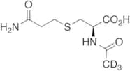N-Acetyl-S-(carbamoylethyl)-L-cysteine-d3