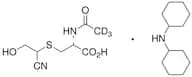 N-Acetyl-S-(1-cyano-2-hydroxyethyl)-L-cysteine-d3 Dicyclohexylamine Salt (Mixture of Diastereomers)