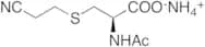 N-Acetyl-S-(2-cyanoethyl)-L-cysteine Ammonium Salt
