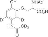 rac-Acetaminophen Mercapturate-d5 (Major)