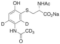 3-[N-Acetyl-L-cystein-S-yl] Acetaminophen-d5 Sodium Salt (Major)