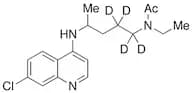 N-Acetyl Desethyl Chloroquine-d4