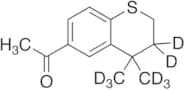 6-Acetyl-4,4-dimethylthiochroman-d8
