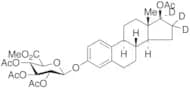 17β-Acetyl-estradiol-d3 3-(Tri-O-acetyl-β-D-glucuronic Acid Methyl Ester)
