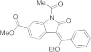 (3E)-1-Acetyl-3-(ethoxyphenylmethylene)-2,3-dihydro-2-oxo-1H-indole-6-carboxylic Acid Methyl Ester