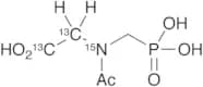 N-Acetyl Glyphosate-13C2,15N