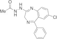 2-(2-Acetylhydrazino)-7-chloro-5-phenyl-3H-1,4-benzodiazepine