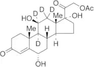 21-O-Acetyl 6α-Hydroxy Cortisol-d4