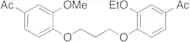 1-[4-[3-(4-Acetyl-2-methoxyphenoxy)propoxy]-3-ethoxyphenyl]ethanone