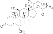 17-O-Acetyl-6-methylprednisolone