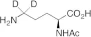 Nα-Acetyl-L-ornithine-d2