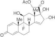 (11Beta,16Alpha)-21-(Acetyloxy)-9-fluoro-11,16,17-trihydroxy-pregna-1,4,14-triene-3,20-dione