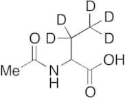 2-(Acetylamino)butanoic Acid-d5