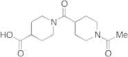 1-[(1-Acetyl-4-piperidinyl)carbonyl]-4-piperidinecarboxylic Acid