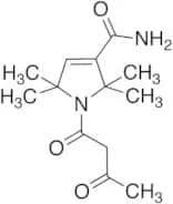 1-Acetoacetyl-2,2,5,5-tetramethyl-3-pyrroline-3-carboxamide