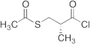 (2R)-3-Acetylthio-2-methylpropionyl Chloride