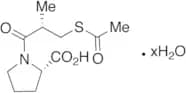 1-[(S)-3-(Acetylthio)isobutyryl]-L-proline Hydrate