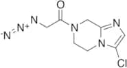 2-Azido-1-(3-chloro-5,6-dihydroimidazo[1,2-a]pyrazin-7(8h)-yl)ethan-1-one