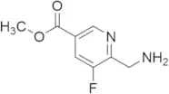 6-​(Aminomethyl)​-​5-​fluoro-3-​pyridinecarboxylic Acid Methyl Ester