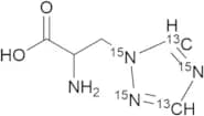 2-Amino-3-[1,2,4]triazol-1-yl-propionic Acid-¹³C₂¹⁵N₃