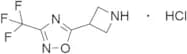 5-Azetidin-3-yl-3-(trifluoromethyl)-1,2,4-oxadiazole Hydrochloride