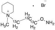 1-[3-(Aminooxy)propyl]-1-methyl-piperidine-13C3 Bromide