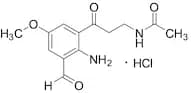 N-(3-(2-Amino-3-formyl-5-methoxyphenyl)-3-oxopropyl)acetamide Hydrochloride