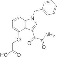 2-[[3-(2-Amino-2-oxoacetyl)-1-(phenylmethyl)-1H-indol-4-yl]oxy]acetic Acid