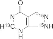 Allopurinol-13C,15N2