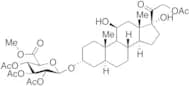 21-O-Acetyl Allo-3α-tetrahydro Cortisol 3-(2’,3’,4’-Tri-O-acetyl)-β-D-Glucuronide Methyl Ester