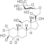 Allo-3α-tetrahydro Cortisol-d5 21-O-β-D-Glucuronide