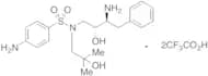 4-Amino-N-((2R,3S)-3-amino-2-hydroxy-4-phenylbutyl)-N-(2-hydroxy-2-methylpropyl)benzenesulfonamide…
