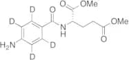 N-(4-Aminobenzoyl)-L-glutamic Acid 1,5-Dimethyl Ester-d4