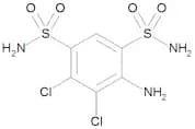 4-Amino-5,6-dichloro-1,3-benzenedisulfonamide